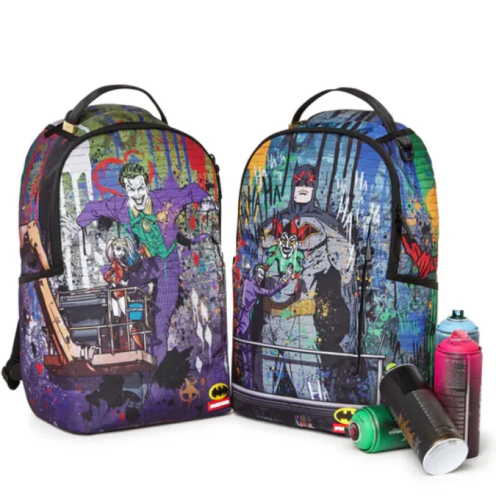 JOKER MURAL BY HARLEY QUINN>SPRAYGROUND New