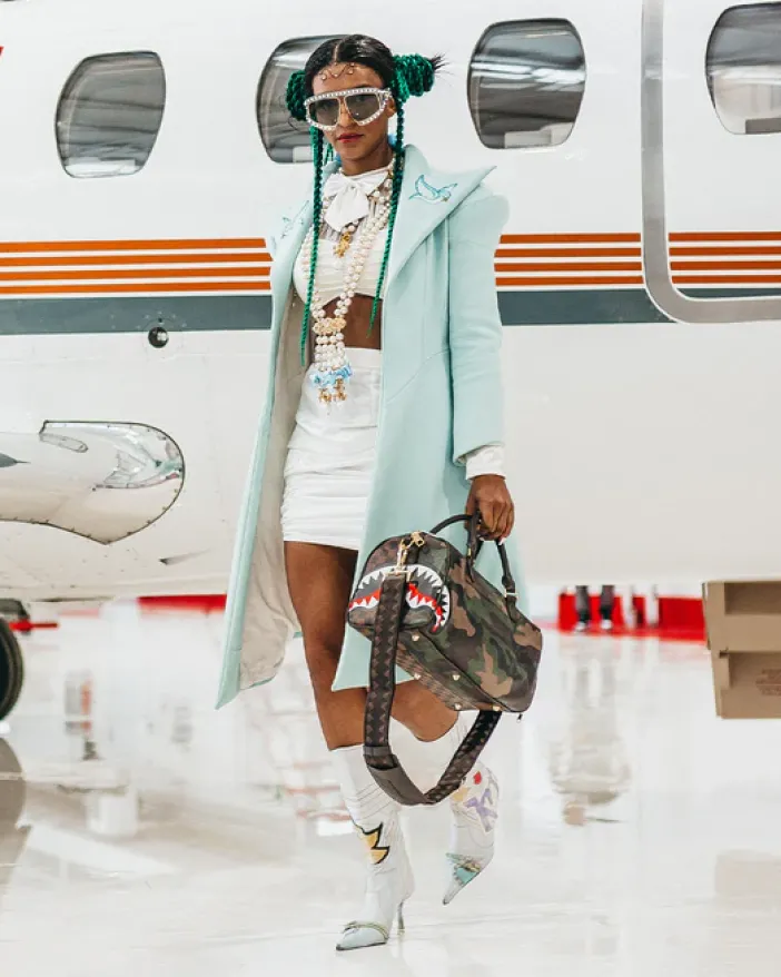 JUNGLE PARIS MINI DUFFLE>SPRAYGROUND Hot