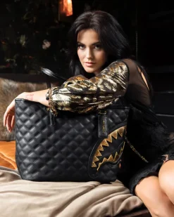 24K GENEVA TOTE>SPRAYGROUND