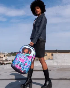 KARMA'S WORLD TURN UP THE VOLUME BACKPACK><noscript><img width=