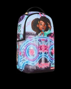 KARMA'S WORLD TURN UP THE VOLUME BACKPACK><noscript><img width=