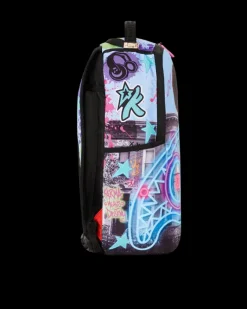 KARMA'S WORLD TURN UP THE VOLUME BACKPACK><noscript><img width=
