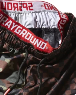 KIDS CHECKS u0026 CAMO SWIM TRUNKS><noscript><img width=
