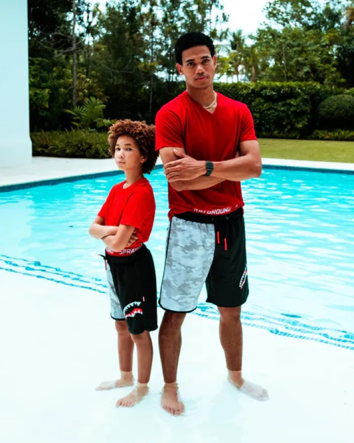 KIDS DAMAGE CONTROL SWIM TRUNKS>SPRAYGROUND Outlet