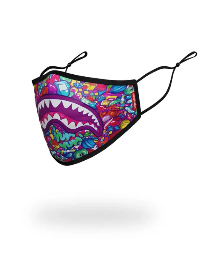 KIDS FORM FITTING MASK: CANDY SHARK>SPRAYGROUND New