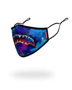 KIDS FORM FITTING MASK: COLOR DRIP>SPRAYGROUND Hot