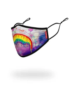 KIDS FORM FITTING MASK: MELT THE RAINBOW>SPRAYGROUND Discount