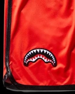 KIDS JAPAN WAVE SWIM TRUNKS (RED)><noscript><img width=