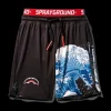 KIDS JAPAN WAVE SWIM TRUNKS (BLACK)>SPRAYGROUND Clearance