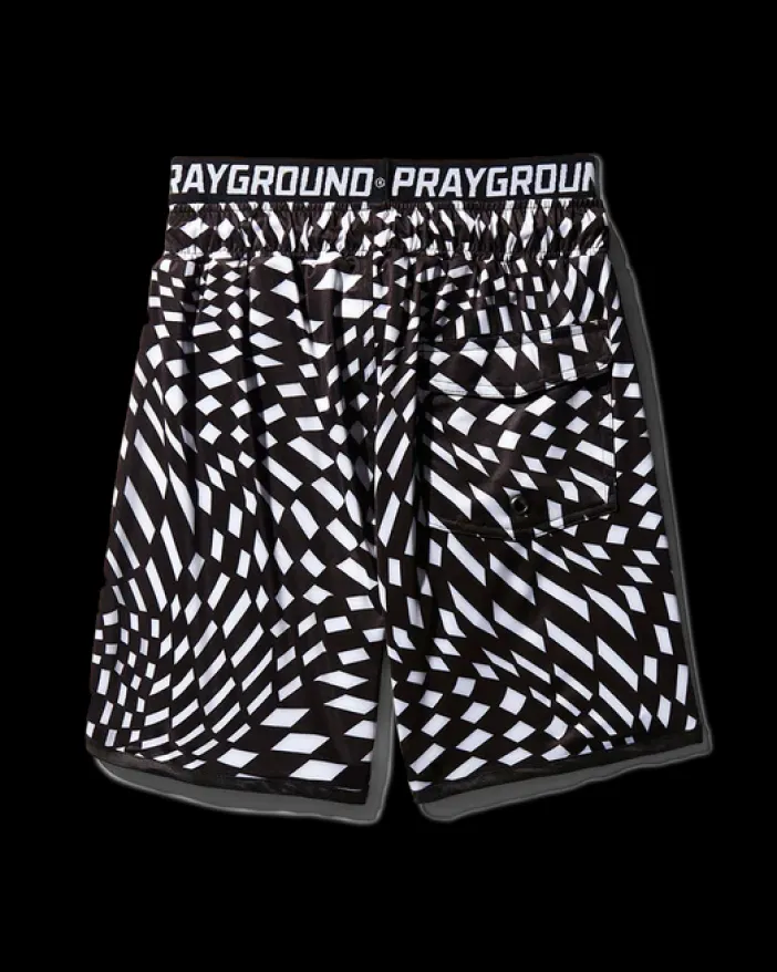 KIDS TRIPPY SWIM TRUNKS>SPRAYGROUND Hot