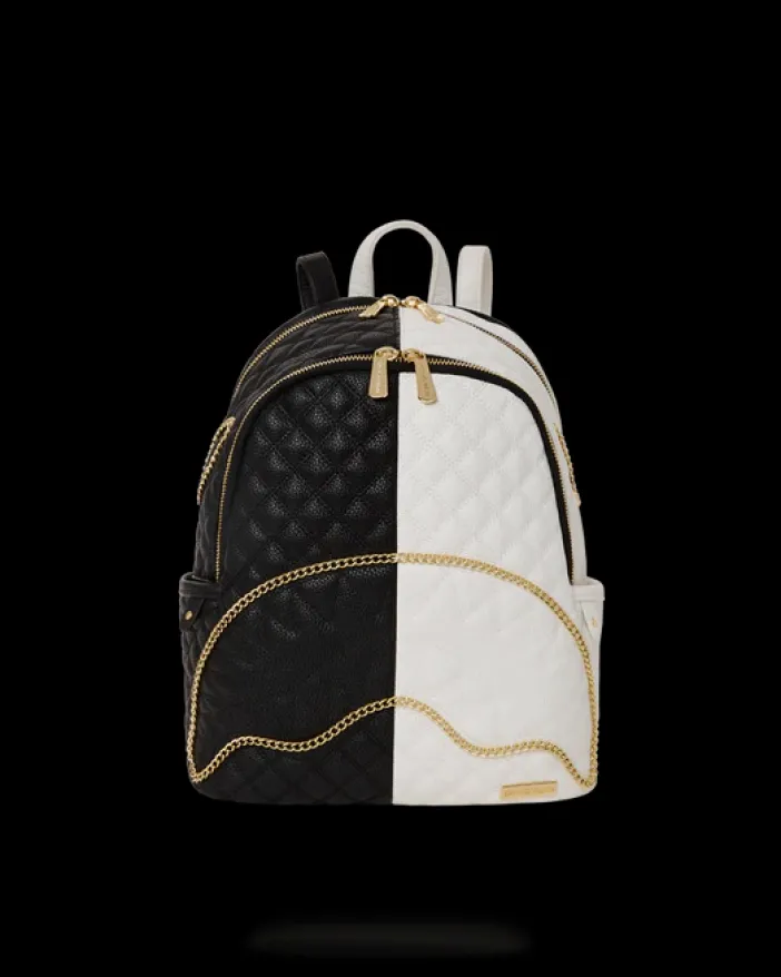 LEVELED UP SPLIT QUILT SHARK SAVAGE BACKPACK>SPRAYGROUND Sale