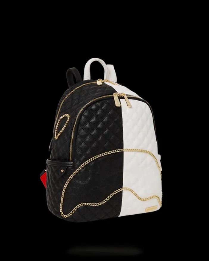 LEVELED UP SPLIT QUILT SHARK SAVAGE BACKPACK>SPRAYGROUND Sale