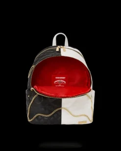 LEVELED UP SPLIT QUILT SHARK SAVAGE BACKPACK><noscript><img width=
