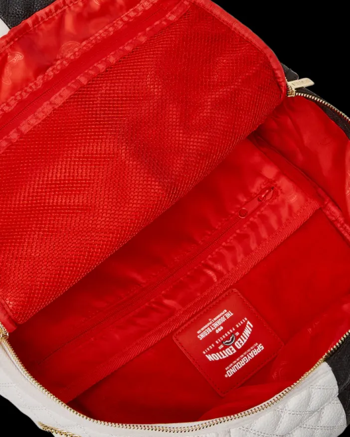 LEVELED UP SPLIT QUILT SHARK BACKPACK (DLXV)>SPRAYGROUND Online