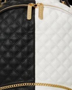 LEVELED UP SPLIT QUILT SHARK BACKPACK (DLXV)><noscript><img width=