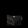 LEVELED UP SPLIT QUILT SHARK CROSSOVER CLUTCH>SPRAYGROUND