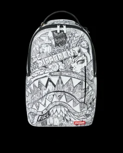 MAD DOODLES BACKPACK (DLXV)>SPRAYGROUND Best