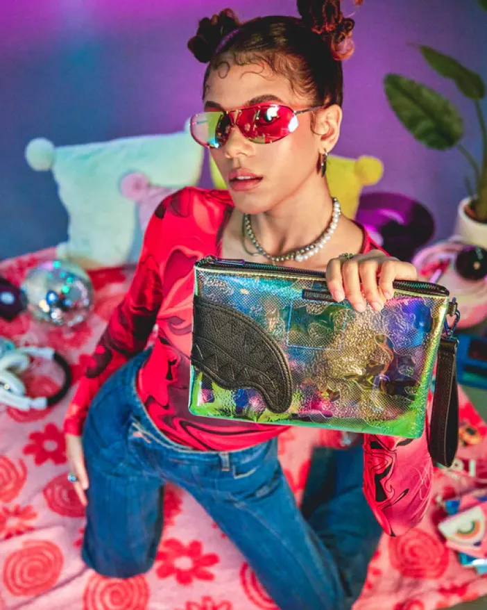 MAGIC CITY CROSSOVER CLUTCH>SPRAYGROUND Best
