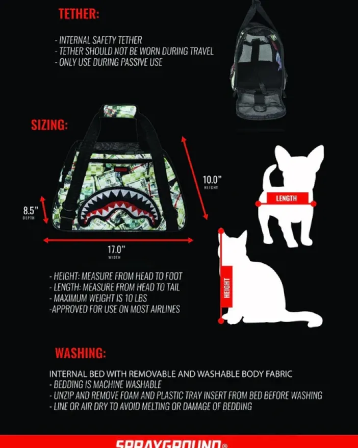 MAMA I MADE IT PET CARRIER>SPRAYGROUND Discount