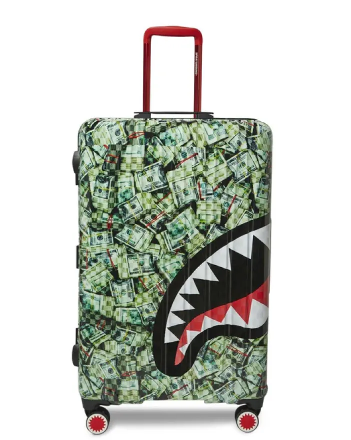 MAMA I MADE IT SHARKITECTURE HARDSHELL FULL-SIZE LUGGAGE>SPRAYGROUND New