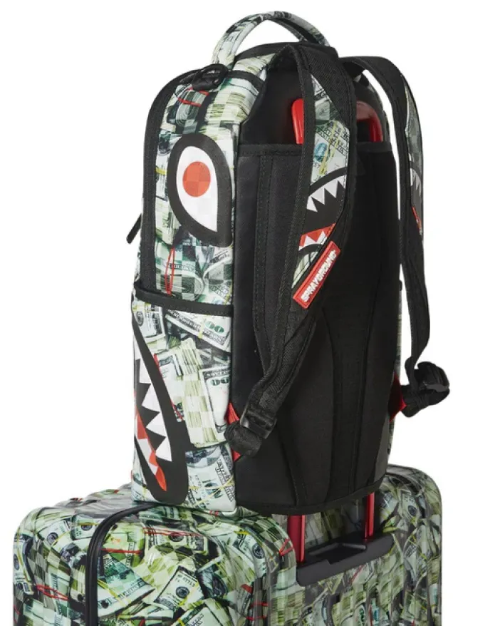 MAMA I MADE IT SHARKITECTURE HARDSHELL FULL-SIZE LUGGAGE>SPRAYGROUND New