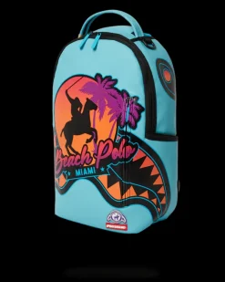 MIAMI BEACH POLO COLLAB BACKPACK (DLXV-SKY)><noscript><img width=