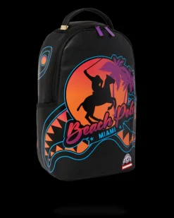 MIAMI BEACH POLO COLLAB BACKPACK (DLXV-BLACK)><noscript><img width=
