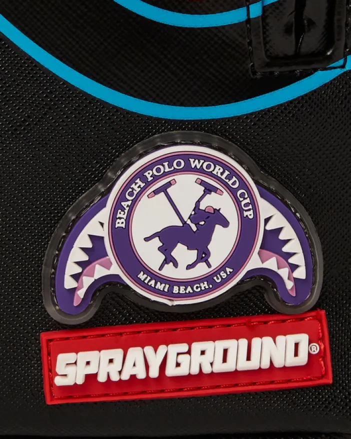 MIAMI BEACH POLO COLLAB BACKPACK (DLXV-BLACK)>SPRAYGROUND