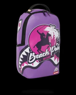 MIAMI BEACH POLO COLLAB BACKPACK (DLXV-PURPLE)><noscript><img width=