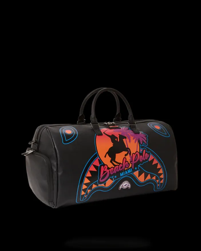 MIAMI BEACH POLO COLLAB DUFFLE (BLACK)>SPRAYGROUND Outlet