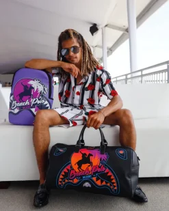 MIAMI BEACH POLO COLLAB DUFFLE (BLACK)><noscript><img width=