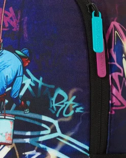 MIDNIGHT GRAFFITI ARTISTS MINI BACKPACK><noscript><img width=