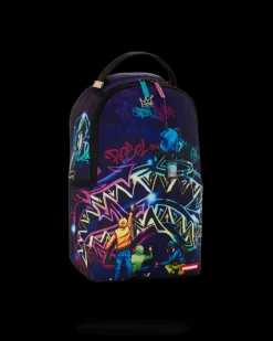 MIDNIGHT GRAFFITI ARTISTS MINI BACKPACK><noscript><img width=
