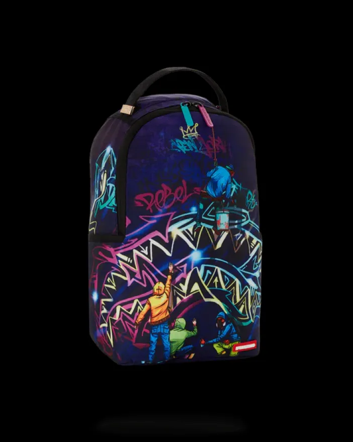 MIDNIGHT GRAFFITI ARTISTS MINI BACKPACK>SPRAYGROUND
