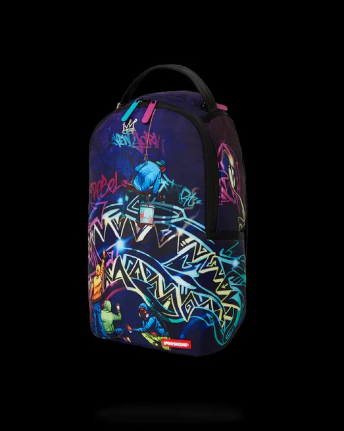 MIDNIGHT GRAFFITI ARTISTS MINI BACKPACK>SPRAYGROUND