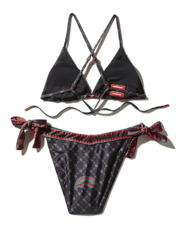 MIDNIGHT MONEYGRAM BIKINI>SPRAYGROUND