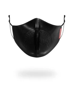 MIDNIGHT SHARK VEGAN LEATHER FACEMASK>SPRAYGROUND Discount
