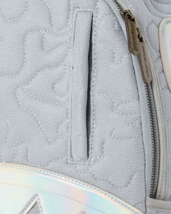 MIRASHAKU IRIDESCENT QUILT BACKPACK><noscript><img width=