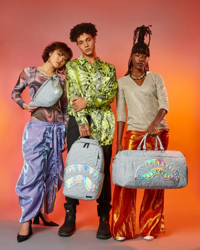 MIRASHAKU IRIDESCENT QUILT BACKPACK>SPRAYGROUND Clearance