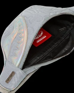 MIRASHAKU IRIDESCENT QUILT SAVVY CROSSBODY><noscript><img width=