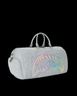 MIRASHAKU IRIDESCENT QUILT DUFFLE><noscript><img width=