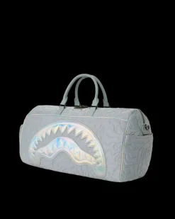 MIRASHAKU IRIDESCENT QUILT DUFFLE><noscript><img width=