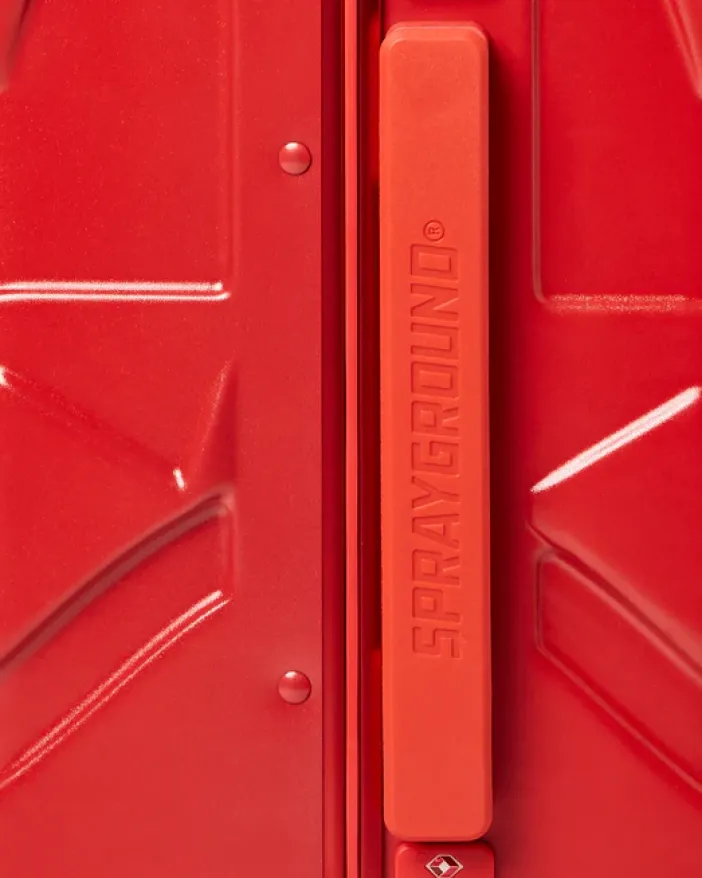 MOLDED SHARKITECTURE RED HARDSHELL CARRY-ON LUGGAGE>SPRAYGROUND Outlet