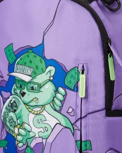 MONEY BEAR BREAKOUT BACKPACK (DLXR)><noscript><img width=