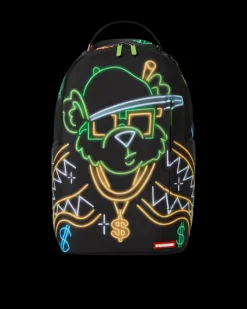 MONEY BEAR CITY LIGHTS BACKPACK>SPRAYGROUND