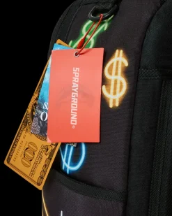 MONEY BEAR CITY LIGHTS BACKPACK><noscript><img width=