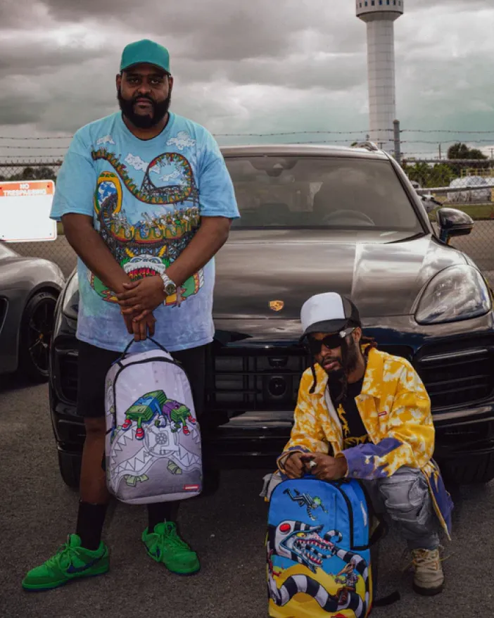 MONEY BOYS I MAKE MONEY WHILE I SLEEP KNAPSACK (DLXR)>SPRAYGROUND Hot
