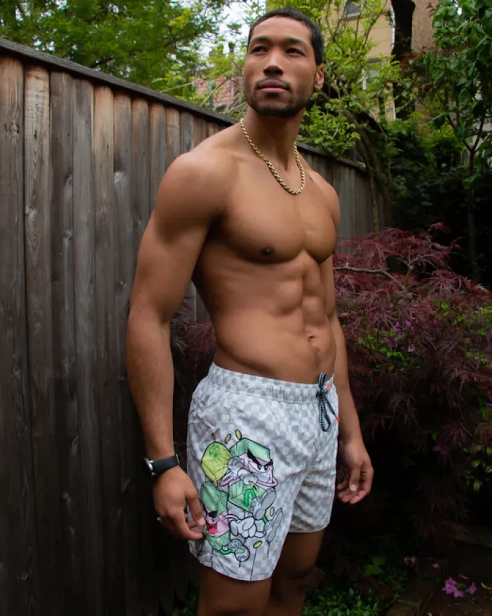 MONEY BOYS SANDBAR SWIM TRUNKS>SPRAYGROUND Hot