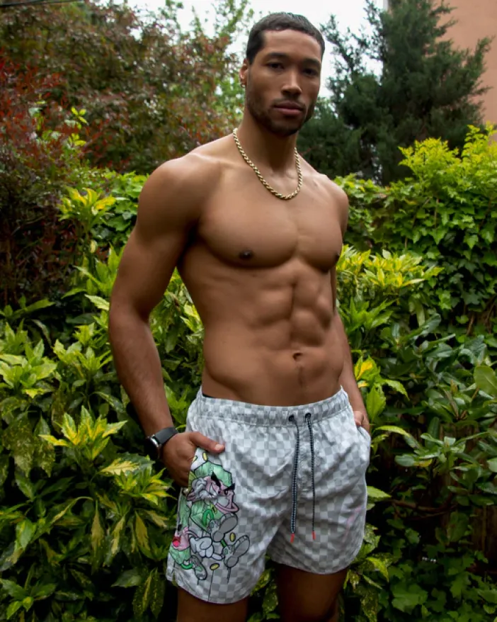 MONEY BOYS SANDBAR SWIM TRUNKS>SPRAYGROUND Hot