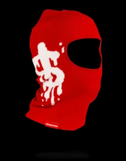 MONEY DRIP SKI MASK (RED)>SPRAYGROUND New
